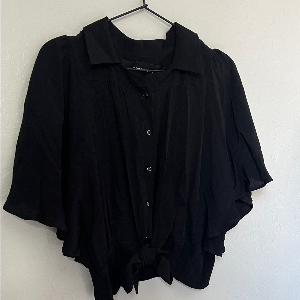 Code X Mode Flutter sleeve blouse